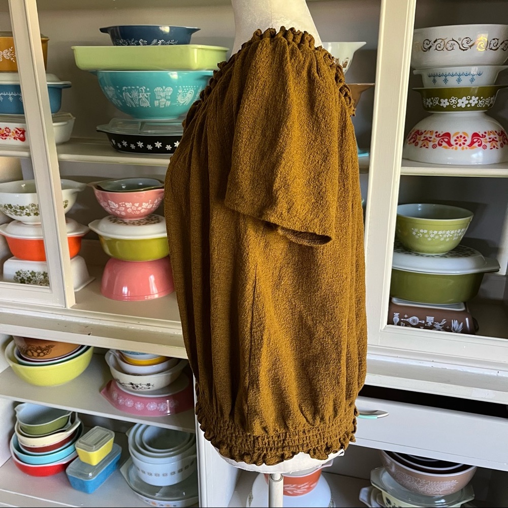 Madewell Texture And Thread Drawstring Top - Size… - image 5